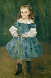 Fille avec une corde à sauter, 1876